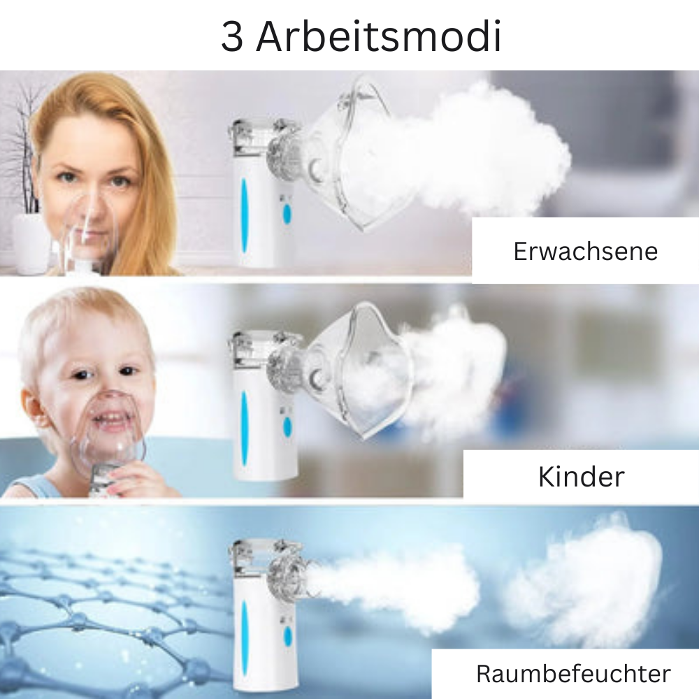 tragbarer Inhalator für Zuhause