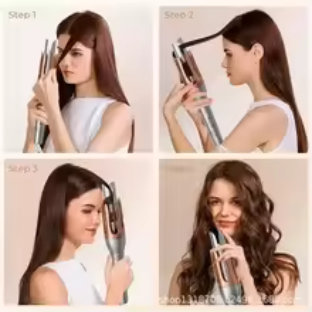 Perfekte Locken. Ohne Kampf. In Sekunden.